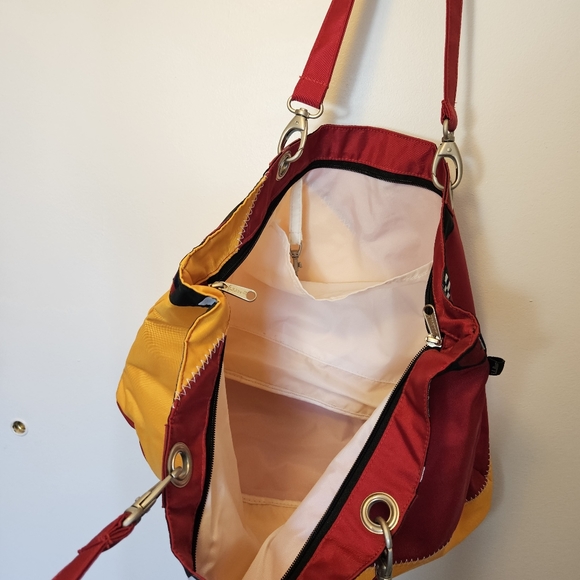 LL Bean Ultra Rare Sail Cloth Bag - Picture 7 of 7